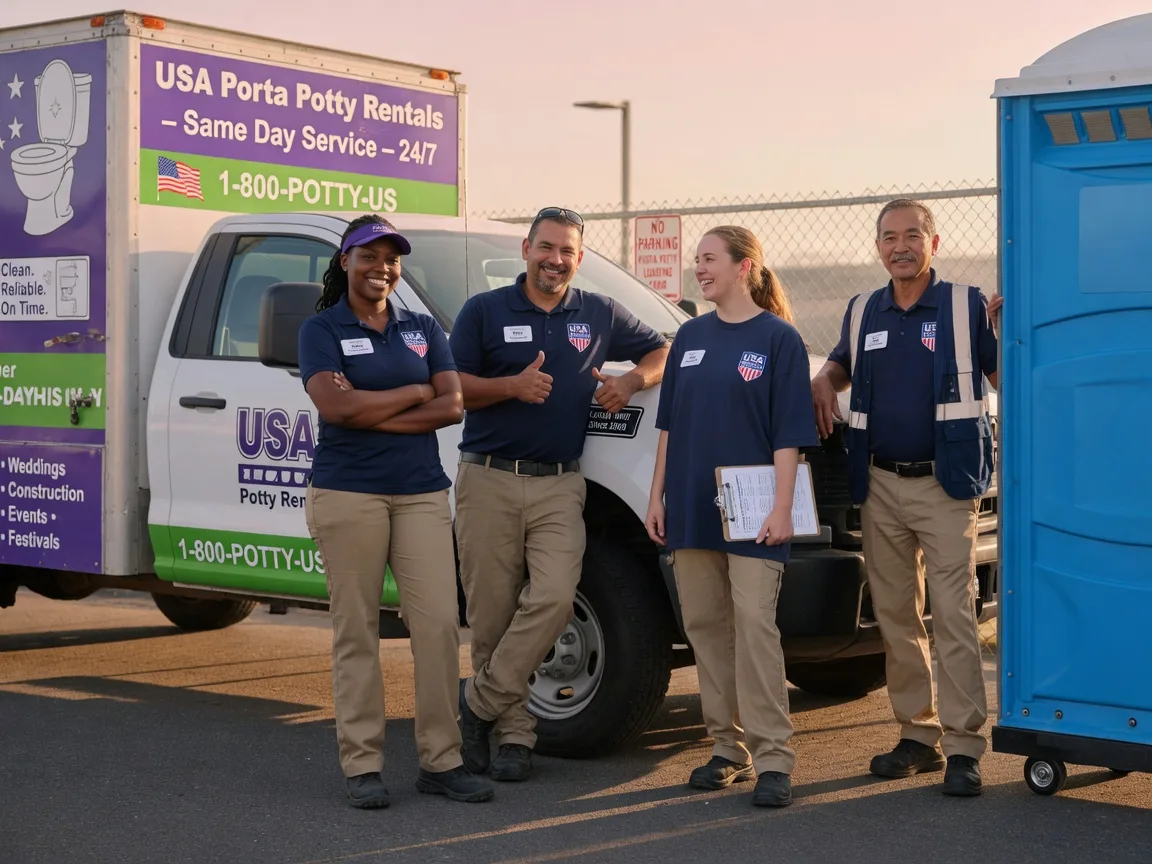 Porta Potty Rental company in New Geneva, PA